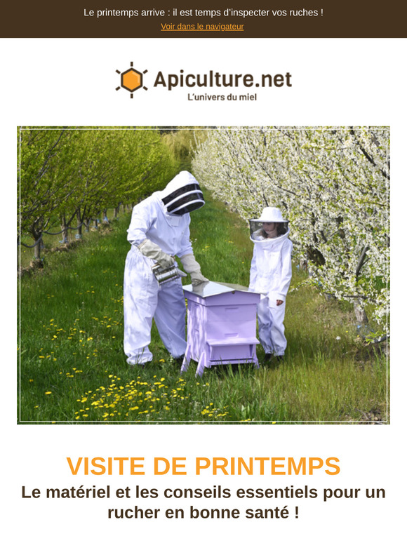 🐝 Visite de printemps : êtes-vous prêt ?