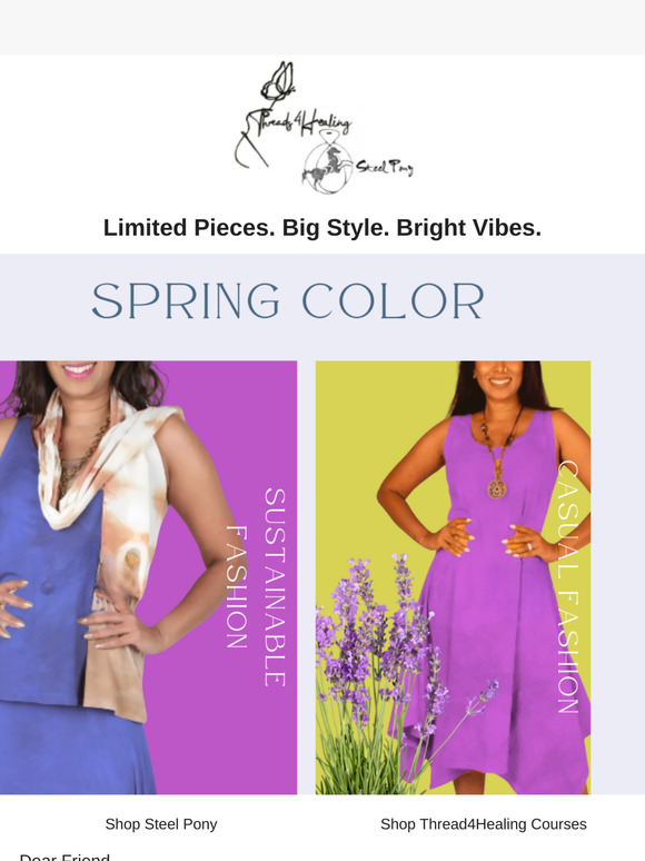 Did you see our spring color drop? Limited & lovely. 🌸