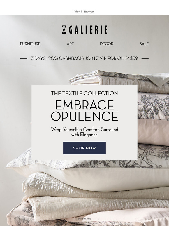 Embrace Opulence - Z Days Have Arrived! ✨