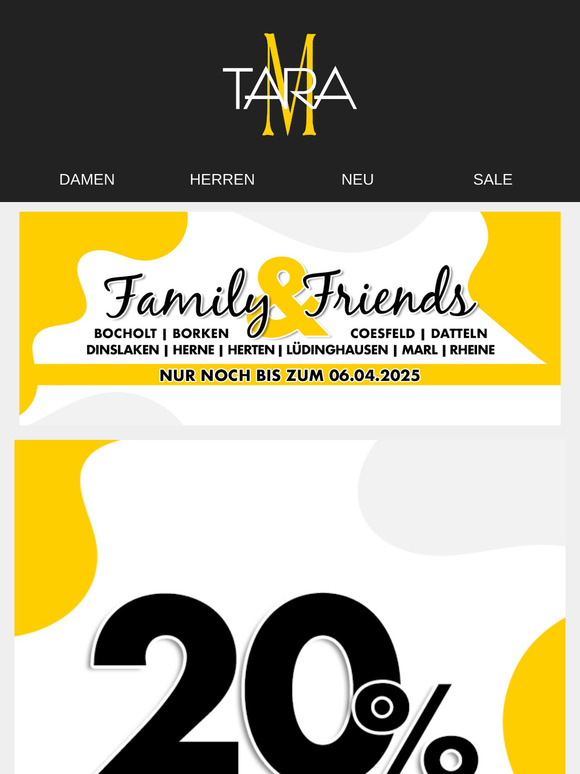 Family & Friends | verkaufsoffener Sonntag in Rheine