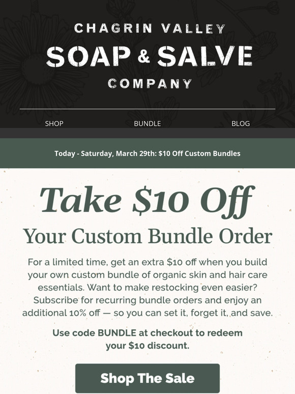 Surprise! Bundle Flash Sale ⚡