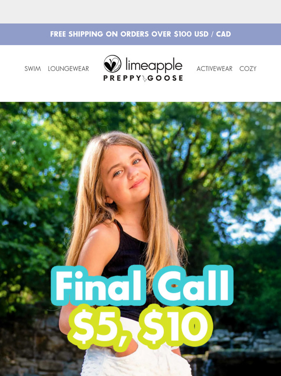 Final Call | Shop our New Sale items at $5 and $10