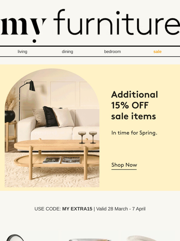 🌸🌸 EXTRA 15% OFF | Your exclusive deal on sale items