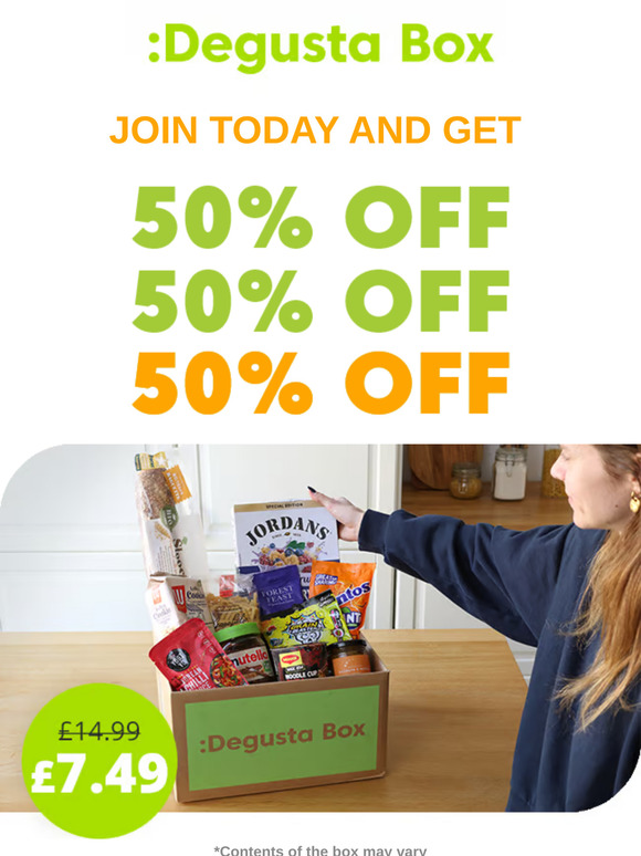 50% OFF DISCOUNT ALERT! 🚨