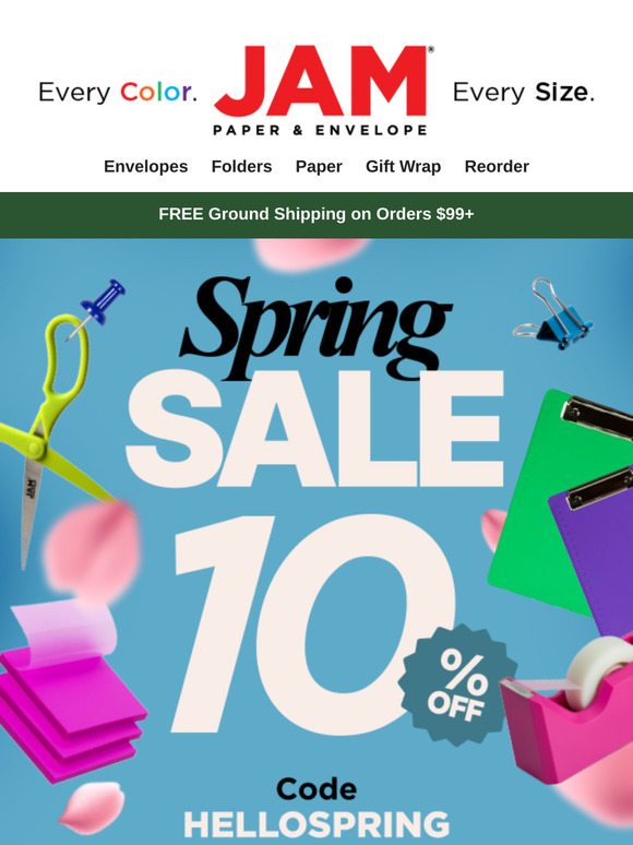 💢 10% OFF with code HELLOSPRING. Don't miss out, Spring Sale ends soon!