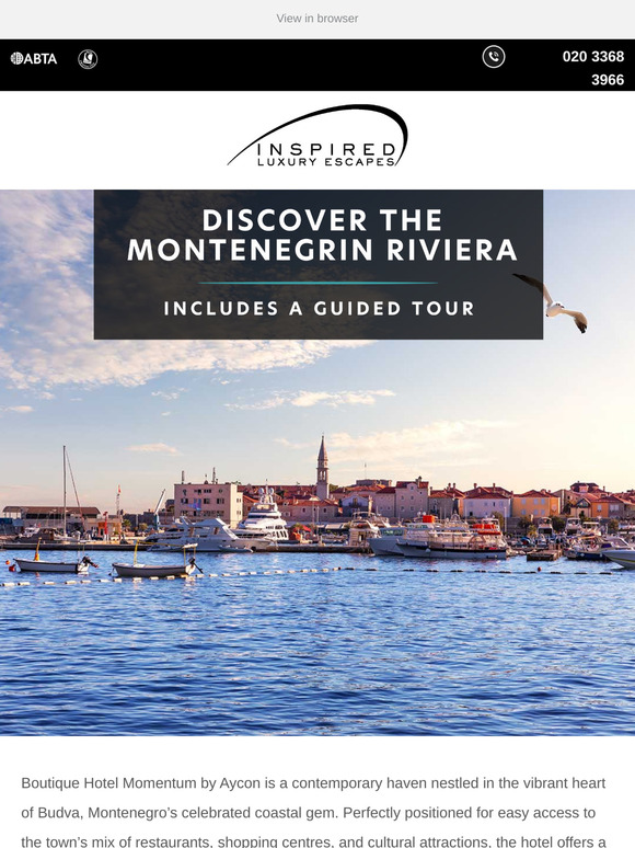 Montenegro Getaway with Guided Tour☀