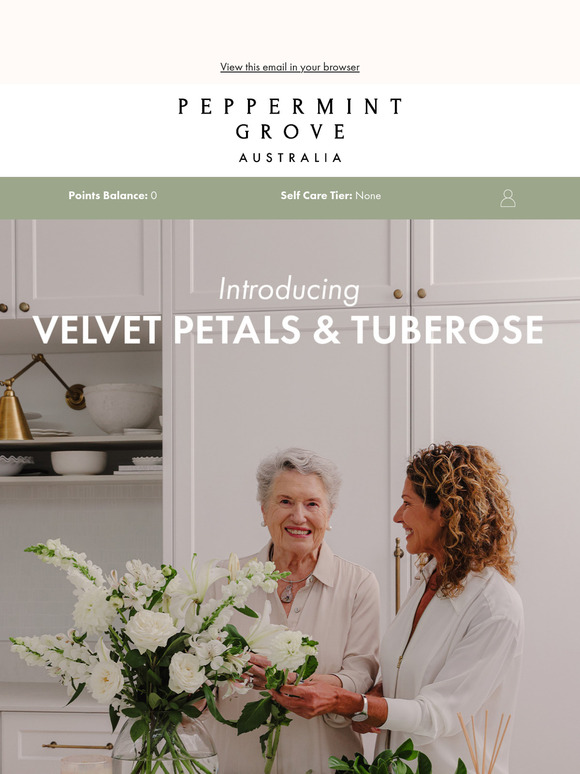 Introducing Velvet Petals & Tuberose 🌷🤍🍃