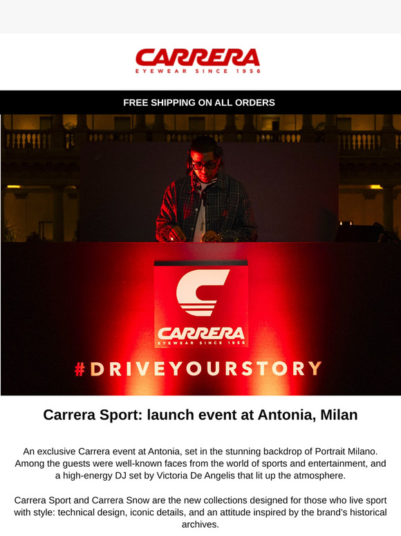 Carrera Sport and Carrera Snow showcased in Milan
