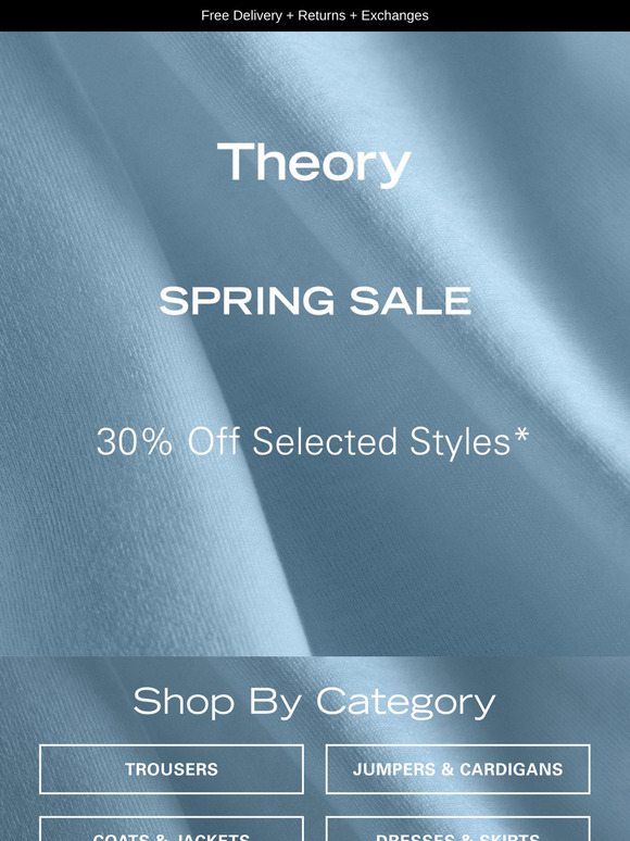 Our Spring Sale | Shop By Category