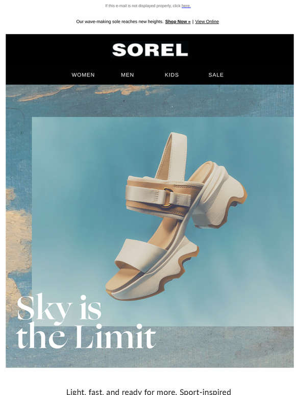 Sculptural. Sporty. Seriously cool.