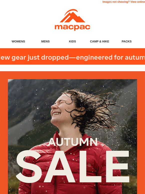 Autumn Sale Starts NOW