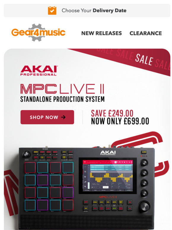 Huge Exclusive Savings On Akai MPC Live II!