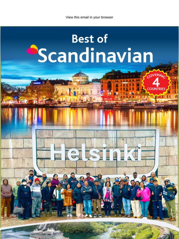 Explore the Best of Scandinavia – 4 Countries in 13 Days!