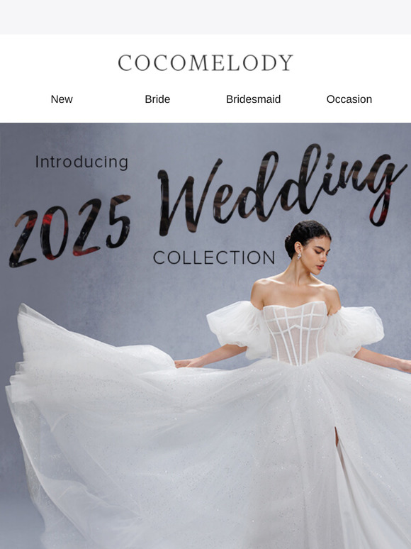 ✨🖤🤍 2025SS Bridal Drop: Modern White or Gothic Black?