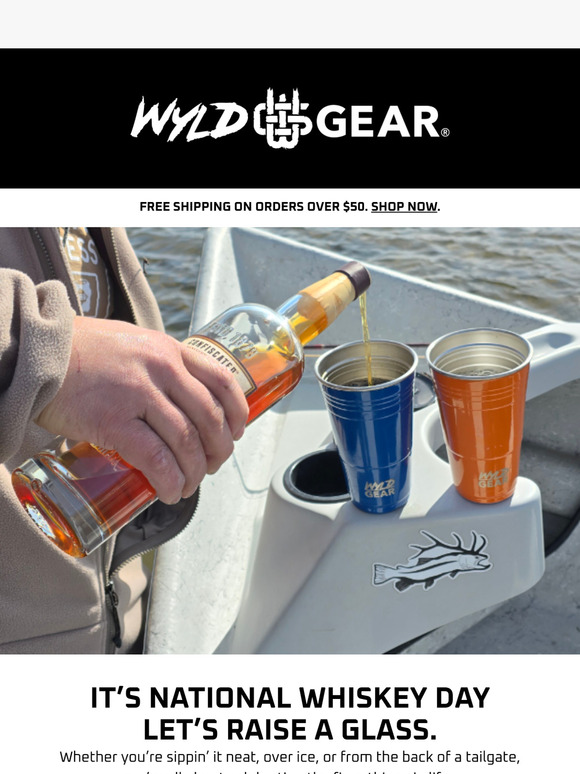 Whiskey Day Just Got Better – BOGO 50% Off Drinkware!