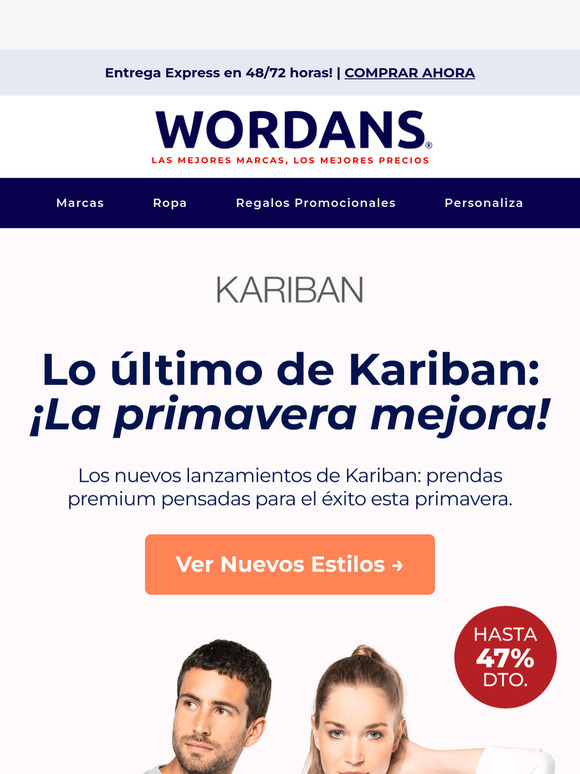 Novedades de Kariban: ¡Estilos de primavera desde €2.60!