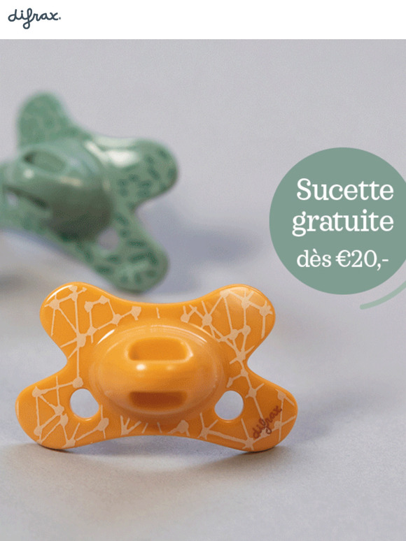 Recevez une sucette gratuite 🎁