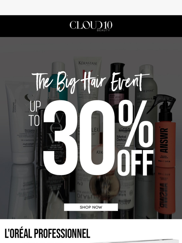 30% Off Haircare For The Icon In Your Life (Yourself) 😉