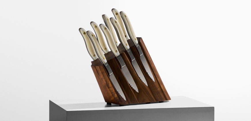 Arete 8pc Steak Knife Block