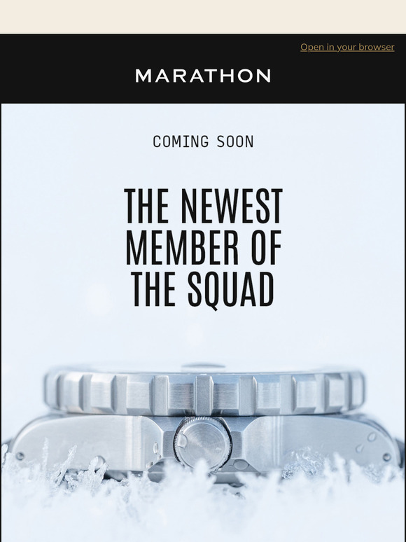 Coming Soon: A new addition to the lineup ❄️