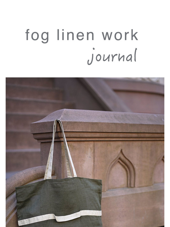 N Y の 8.6.4（エイトシックスフォー）と一緒に作った 2 WAY LINEN BAG 2025.3.27