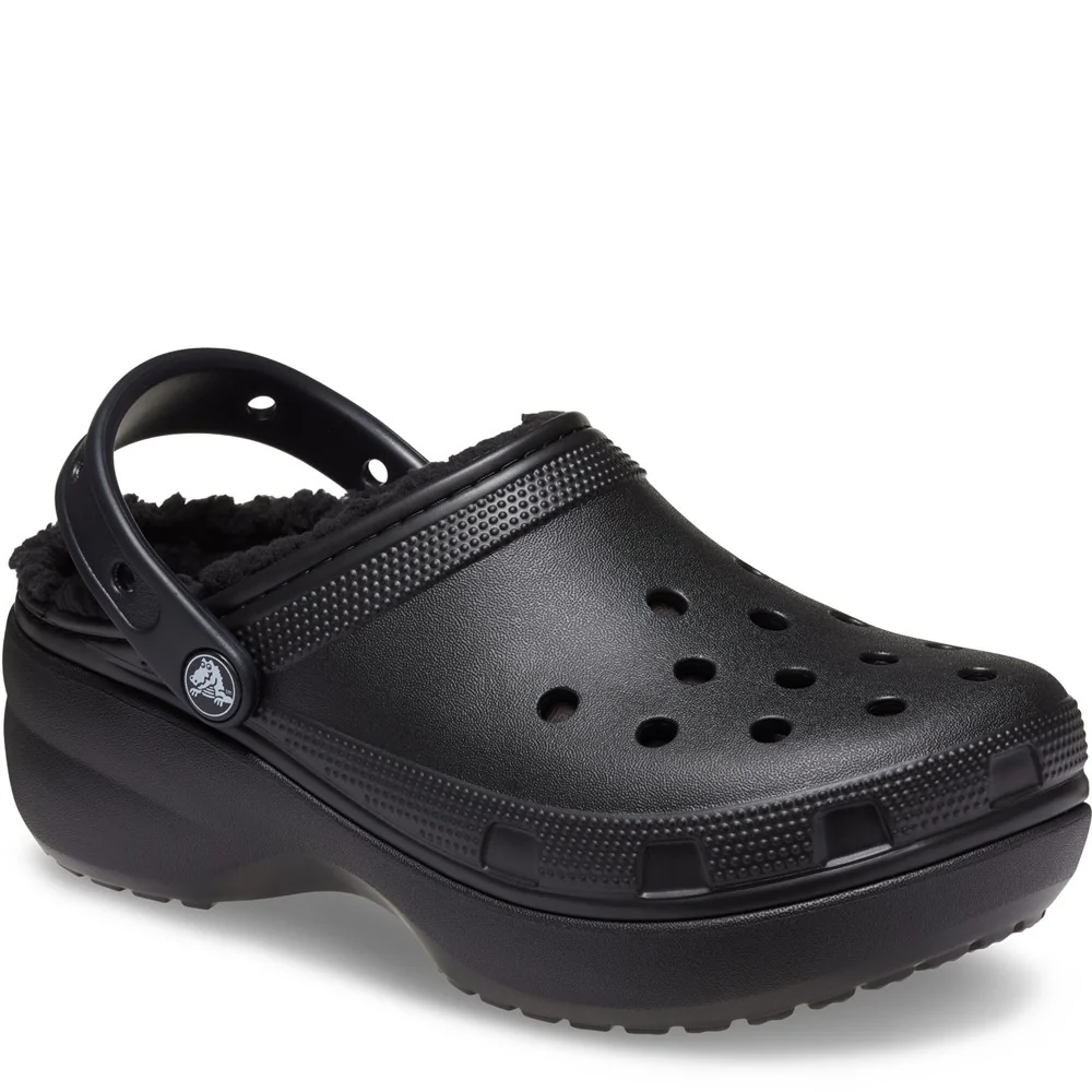 Image of Crocs Classic Platform Lined Clog