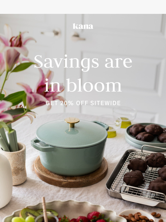 Your Spring Savings Are Waiting — 20% Off!
