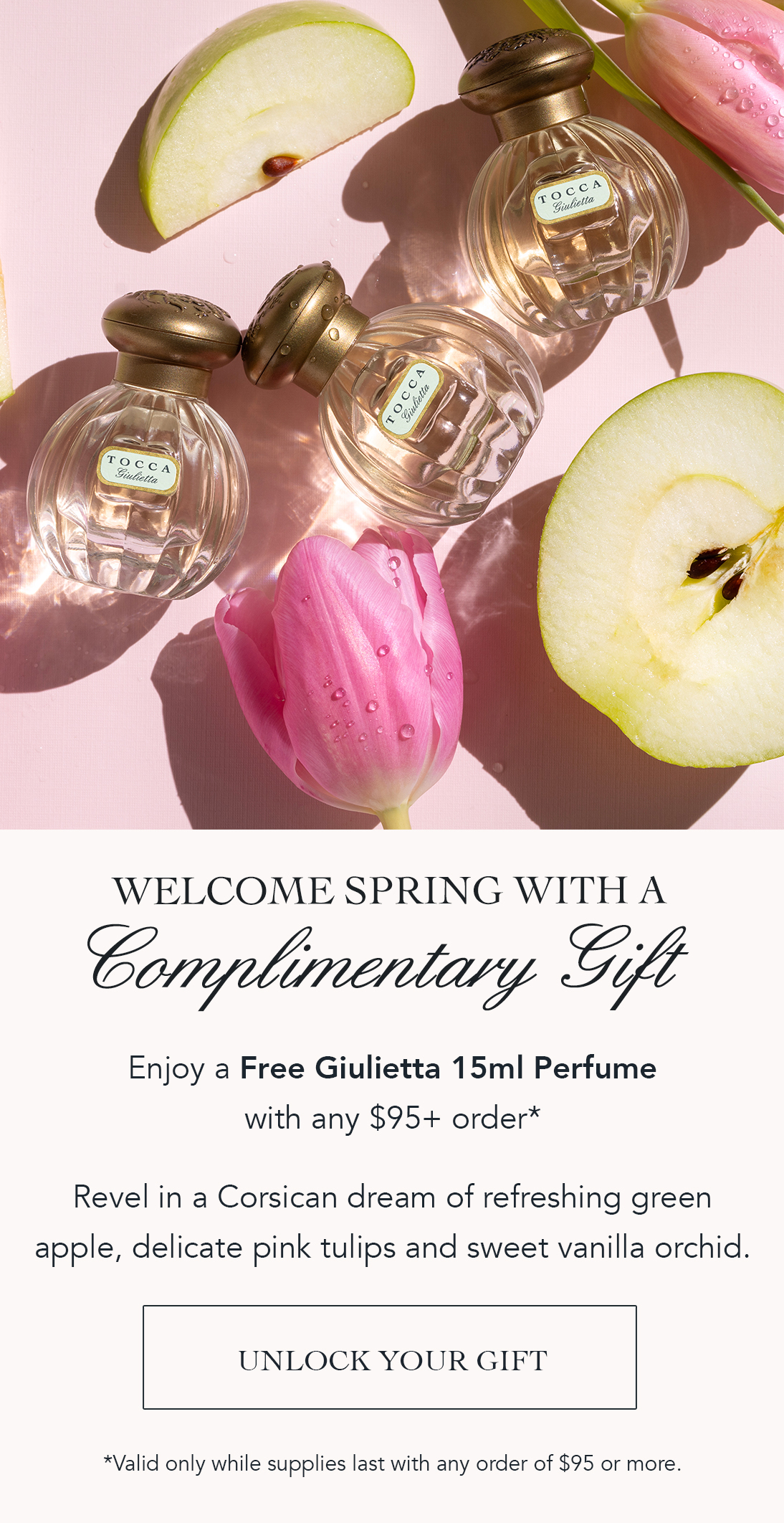 Free Giulietta Eau de Parfum with any $95+ order