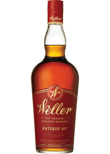 Image of W. L. Weller Old Weller Antique 107 Bourbon Whiskey 750ml Bottle