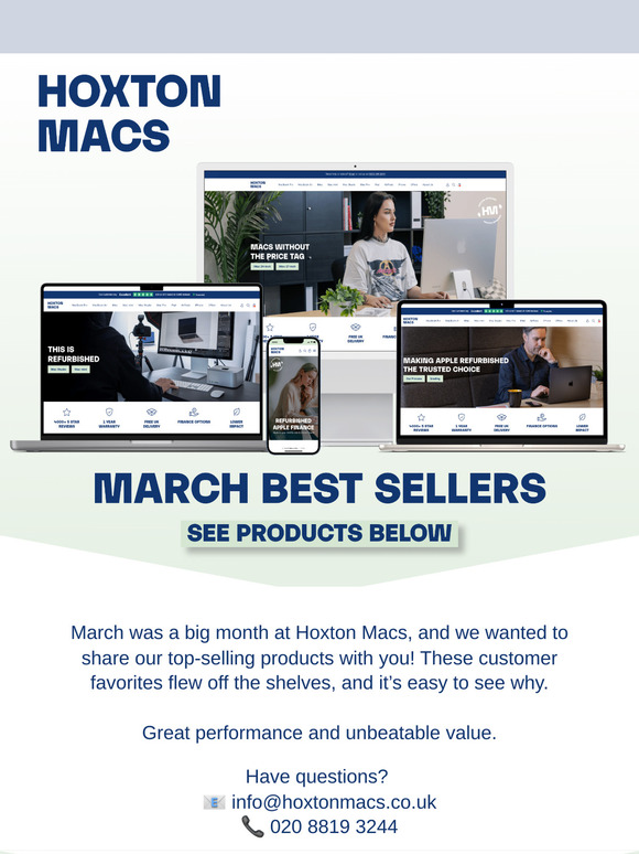March's Best Sellers ⭐
