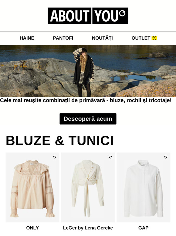 Tricotaje, bluze și fuste - exact ce-ți trebuie pentru primăvară