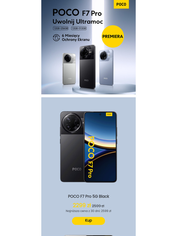 Nowy POCO F7 Pro jest już dostępny! 😍