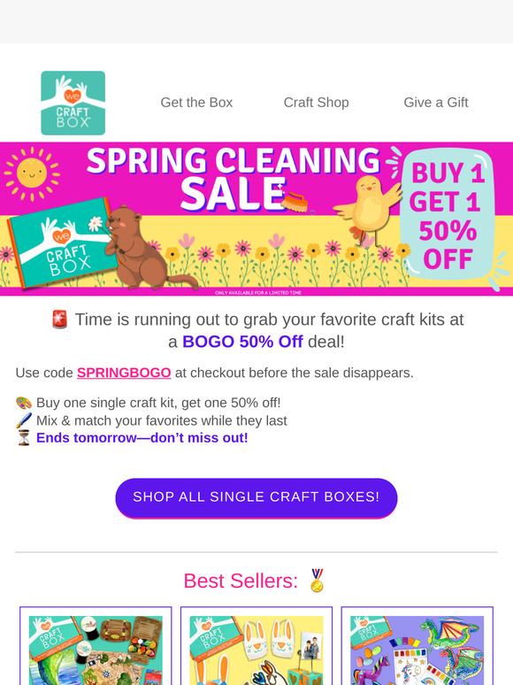 ⏳ Don’t Forget! BOGO 50% Off Ends Tomorrow! ⏳