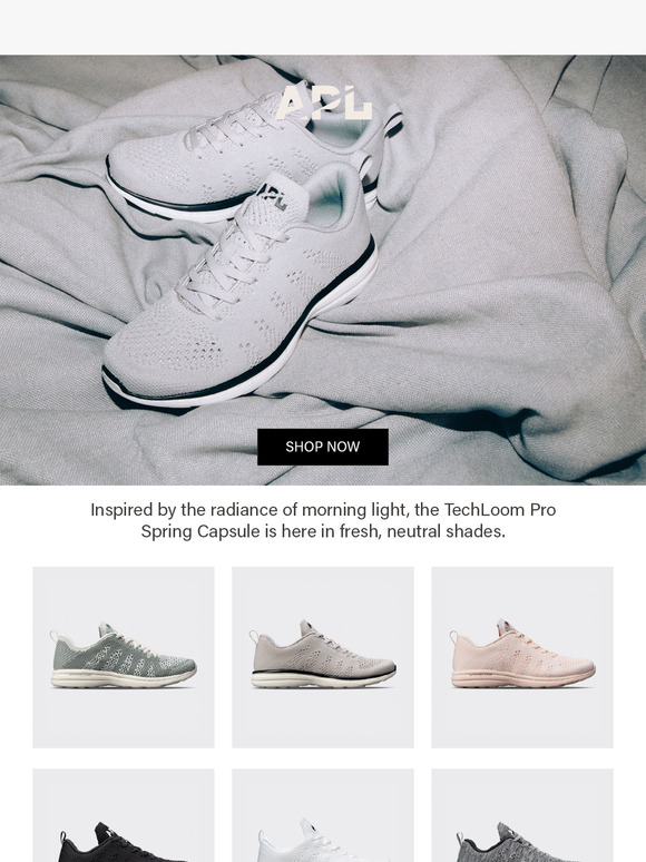 Discover The TechLoom Pro Capsule Collection in Serene Spring Neutrals