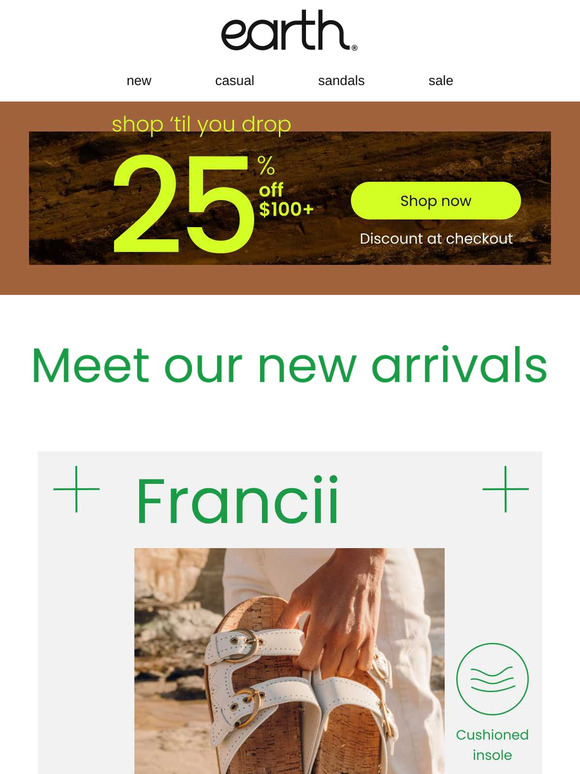 Save 25% OFF Your New Favorites