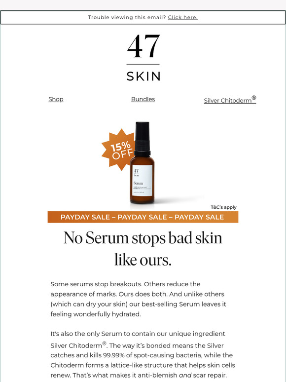 Bye bye breakouts and stubborn marks 👋