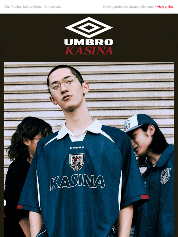 Umbro: Kasina x UMBRO Has Arrived 🔥 | Milled