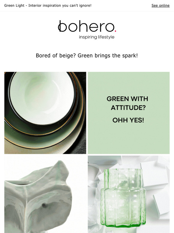 Green Light - Interior inspiration you can't ignore!