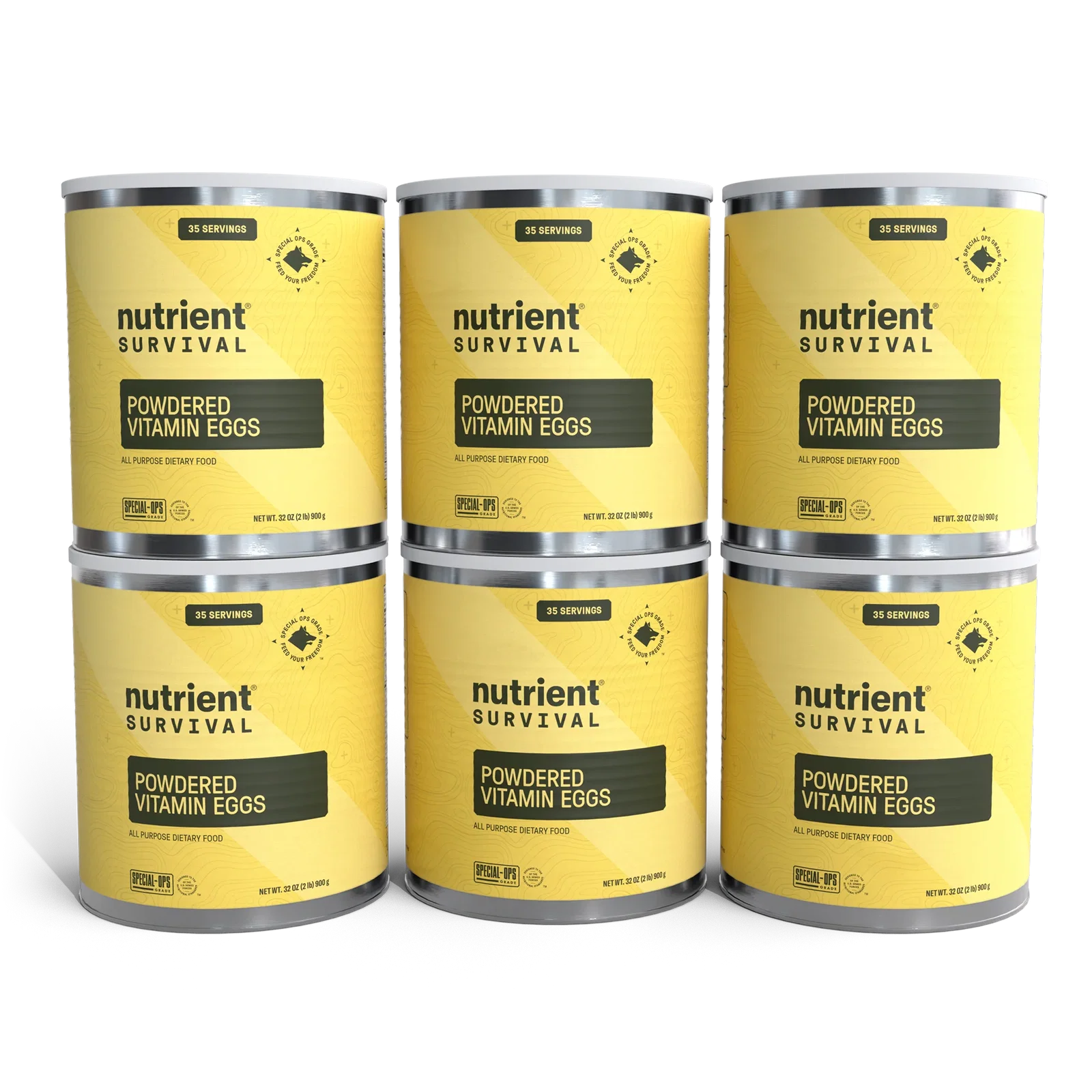 Image of Powdered Vitamin Eggs 6 Cans