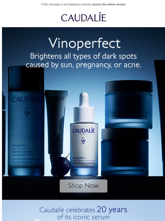 Vinoperfect: Brightening Skin For 20 Years