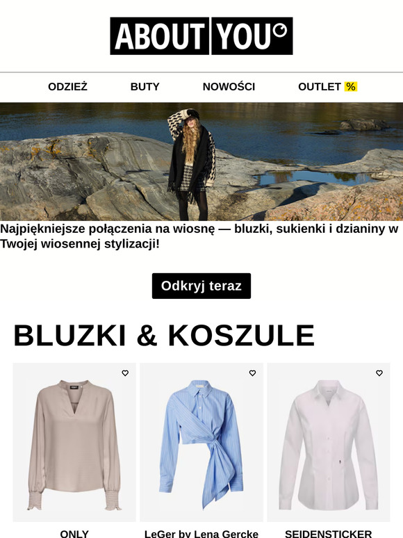 Dzianina, bluzki i spódnice — warstwy na wiosnę