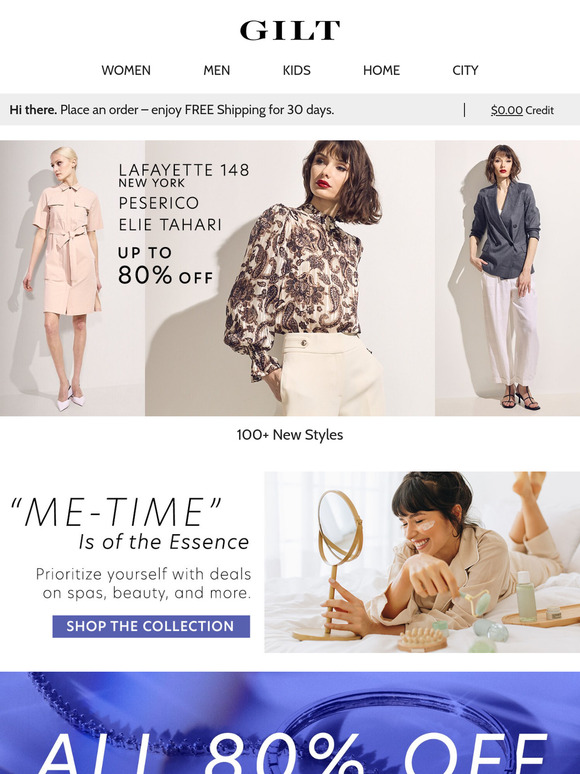 Up to 80% Off New Lafayette 148 New York, Peserico, & Elie Tahari >>>