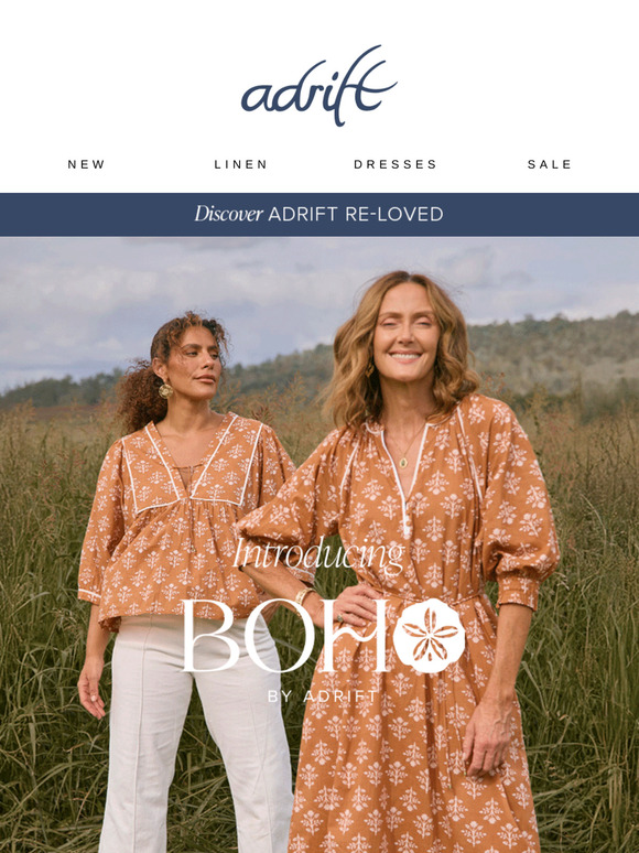 It’s Here: Boho by Adrift ❋