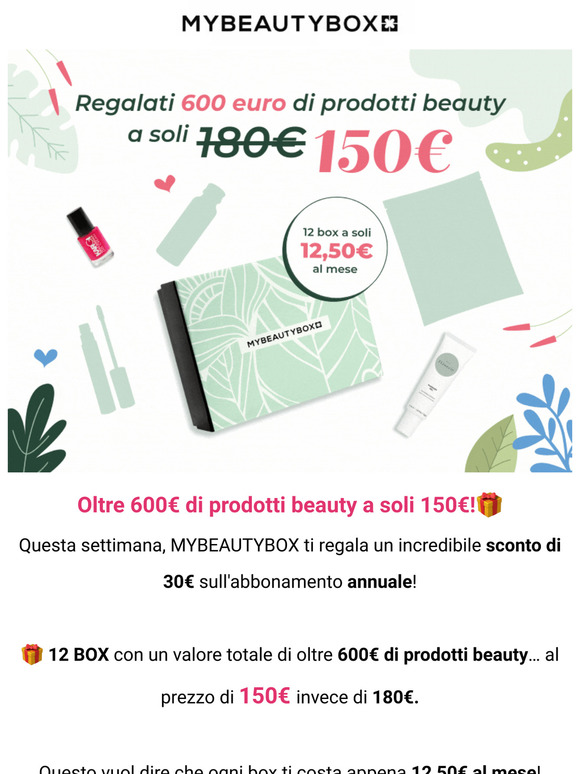 Oltre 600€ di prodotti beauty a soli 150€! 😱🎁