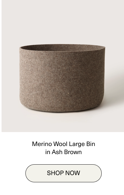 Merino Wool Large Bin