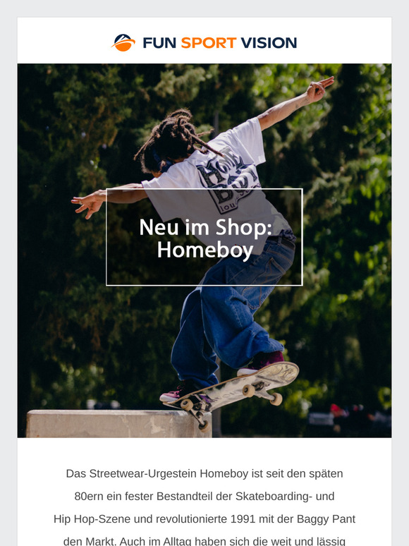 Baggy Pants & Co - Homeboy neu im Shop