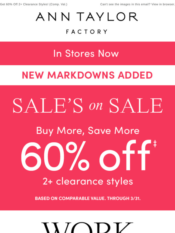 $15 Off + Your Workwear Refresh