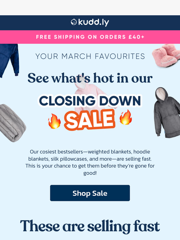 Closing Down Sale: what’s hot and what’s gone! 👀