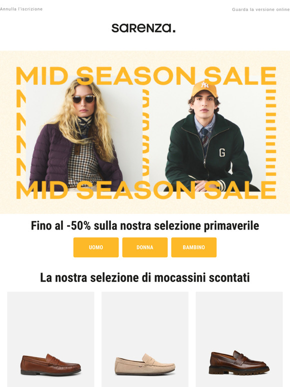Mid Season Sale : la nostra selezione di preferiti 💛