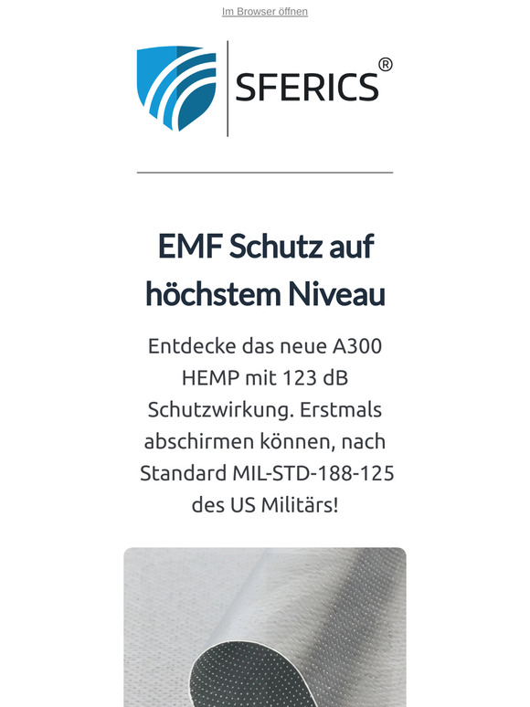 🛡️ Revolutionär! Abschirmung nach Militärstandard | A300 HEMP jetzt für alle erschwinglich!